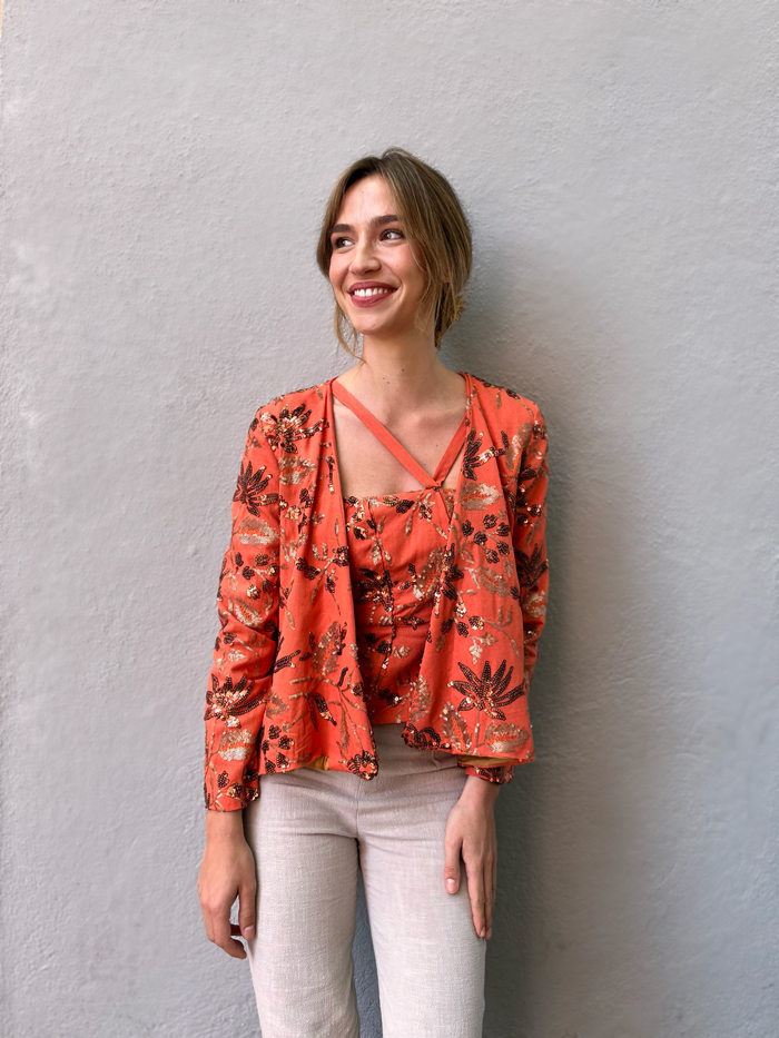 Chaqueta Marigold Azafrán